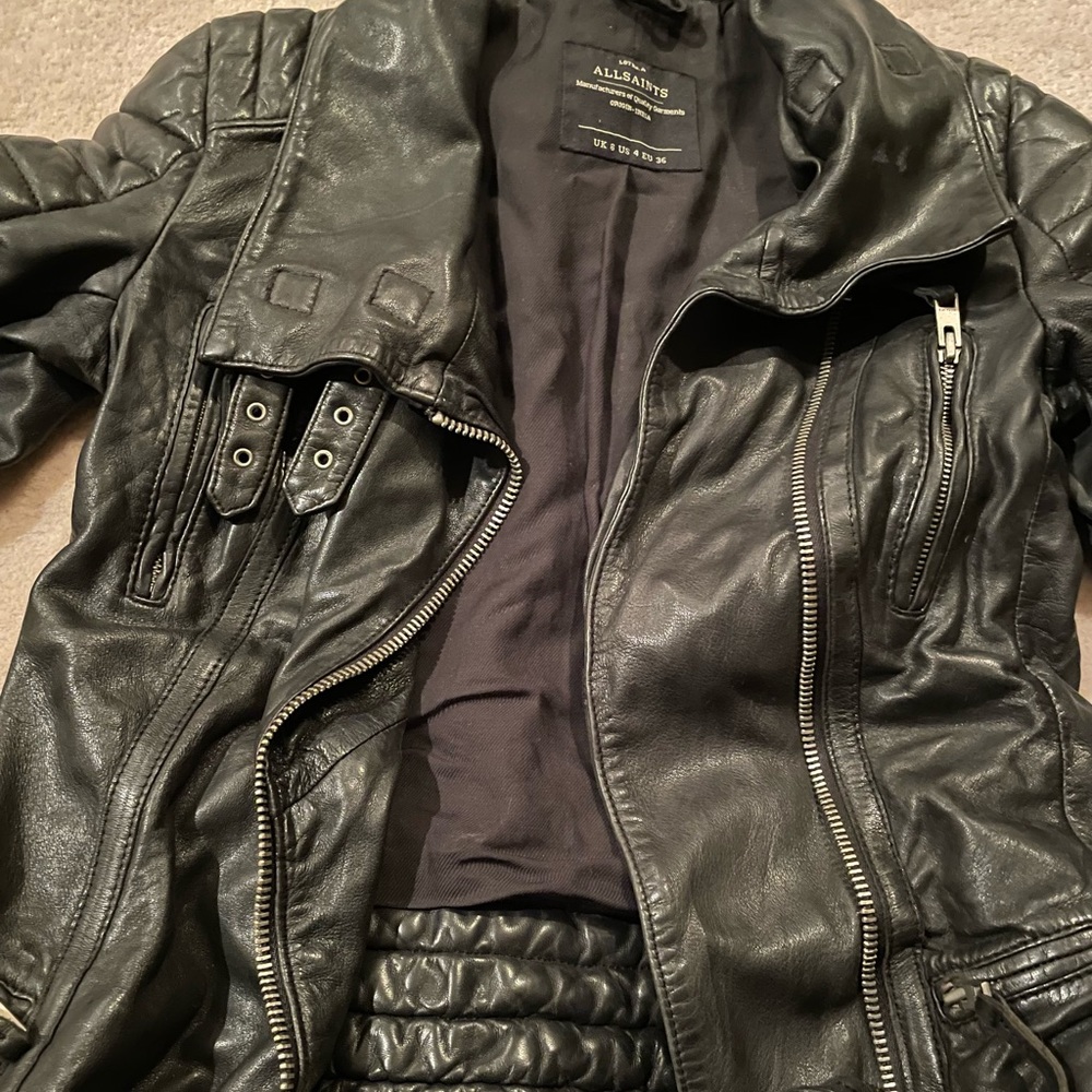 All Saints Authentic Leather Jacket